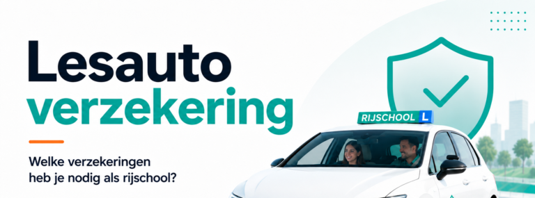 Lesauto verzekering blog cover image
